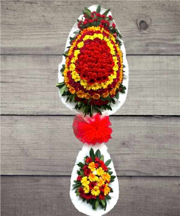 İkili Karanfil-Gerbera Düğün/Açılış Sepeti